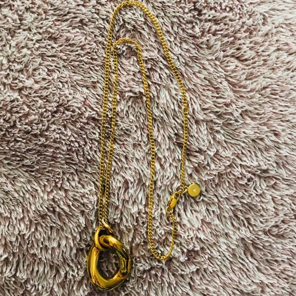 Michael Kors Curb Pendant Necklace - Picture 3 of 3